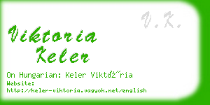 viktoria keler business card